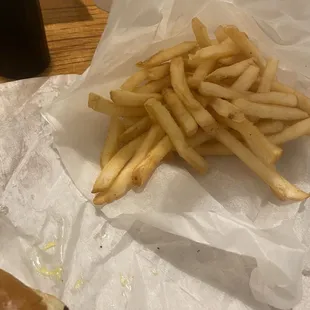 Half the size of previous portions