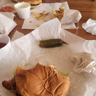 Spicy Jack Bacon Burger