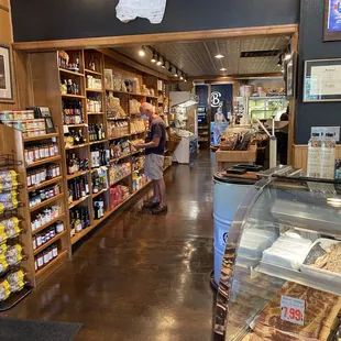 a man standing in a store