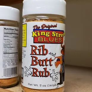 two jars of rub