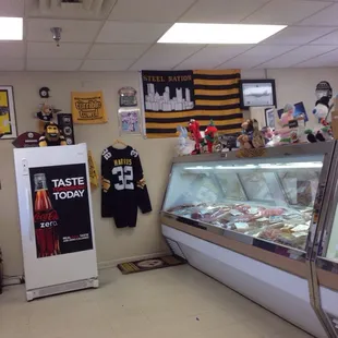 Part of the meat market