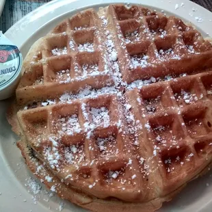 food, waffles