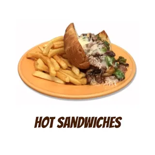 Philly Cheese Steak Sandwich Lunch