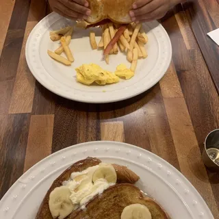 Grilled Cheese Sandwich Lunch