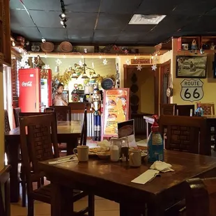 Inside front entrance