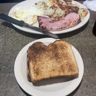 Ham and eggs