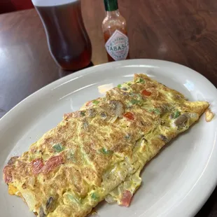 Veggie omelette