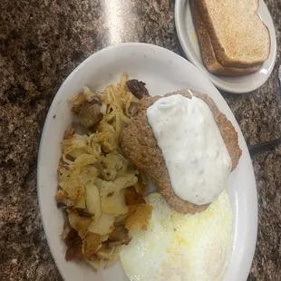 Country fried steak