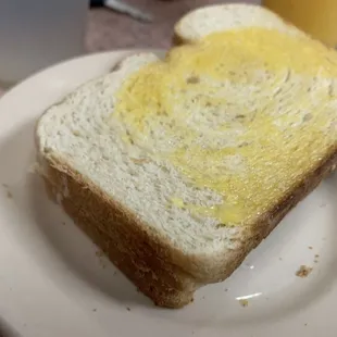 Sour dough toast.