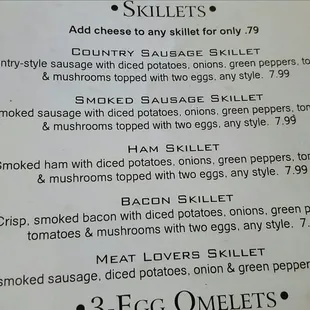 These sounded good.