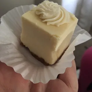 Vanilla cheesecake