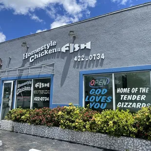 Front entrance