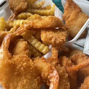 Fried shrimp