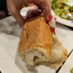 French bread shish tawook sandwich