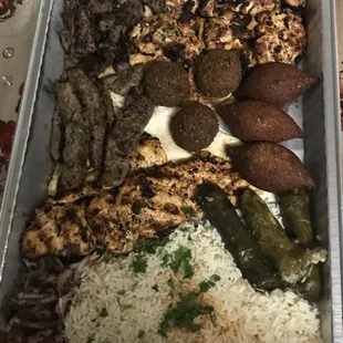 Mix combo platter