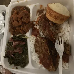 Meatloaf dinner was delicious!!!