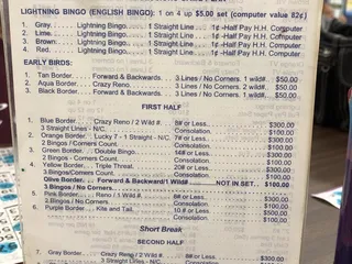 Ridgewood Bingo