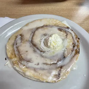 Cinnamon Swirl Pancakes