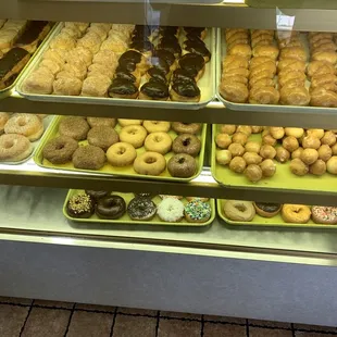 a variety of doughnuts