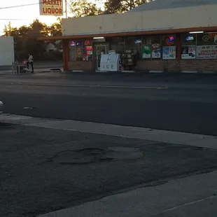 a car parked on the side of the road