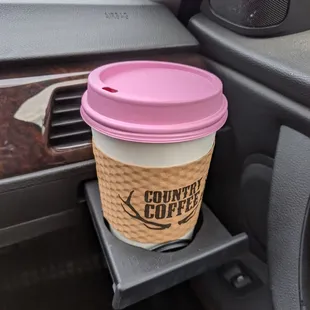 16oz lavender latte with coconut milk