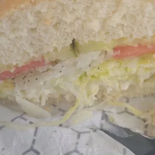 Chicken salad sandwich was delish!