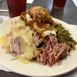 Great food on the buffet.