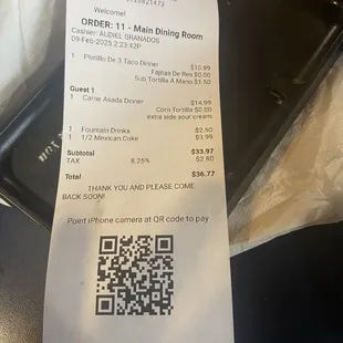Receipt