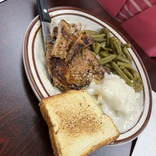 Pork chop special