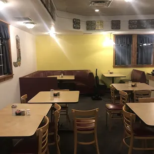 sushi and sashimi, interior