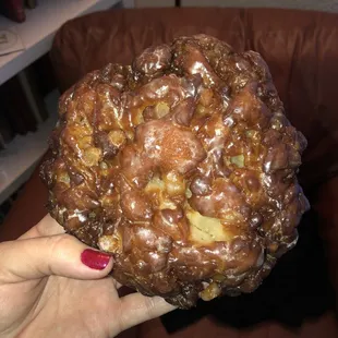 The best apple fritter!! It&apos;s delicious.