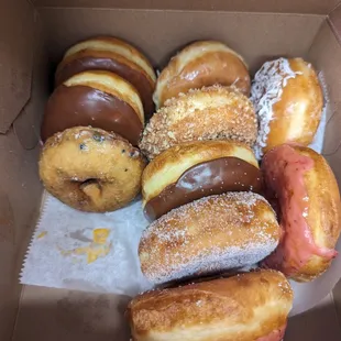 donuts, food, dough desserts