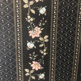 a close up of a wallpaper