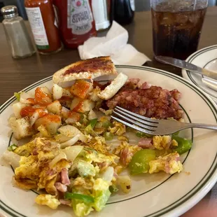 Corn Beef Hash and Eggs
