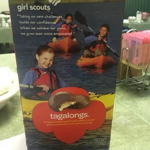 They have Girl Scout cookies!