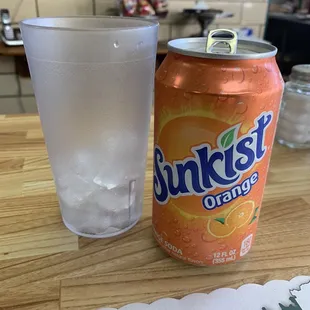 Cans of pop