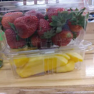 Stocking up on fruit