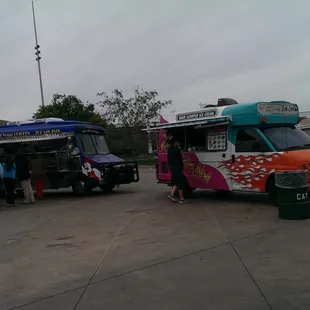 Food trucks.