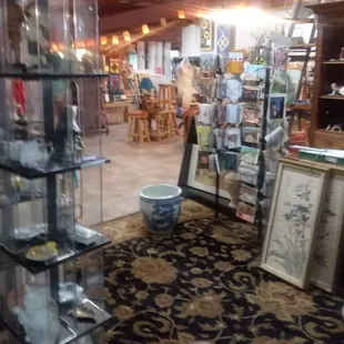 A remarkable shopping adventure awaits at the Antiques store!