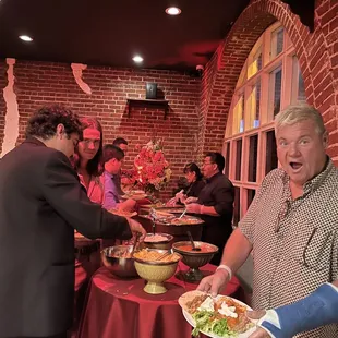 Mexican Menu for rehearsal dinner