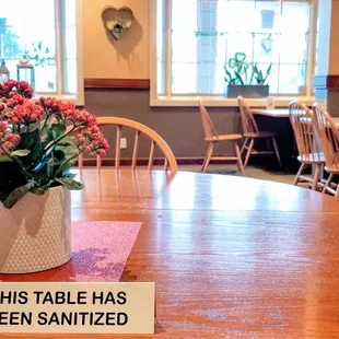 We are open for indoor dining at limited capacity!