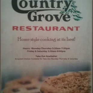 a sign for a restaurant