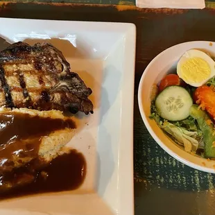 Awesome meal and very fair pricing.