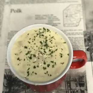 food, soups and chowder