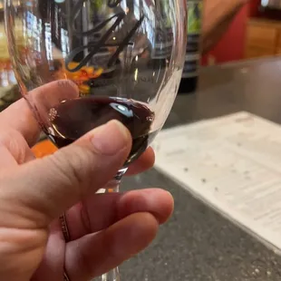 Wine samples
