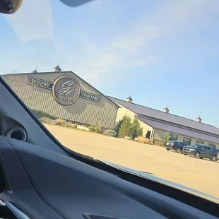 outside