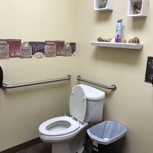 Clean restroom!