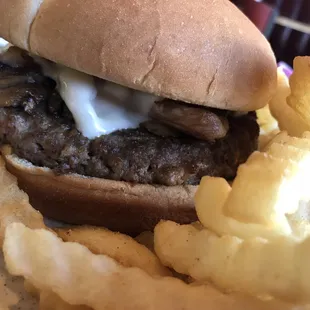 Mushroom burger