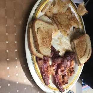 Eggs and bacon