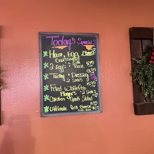 Daily Specials
